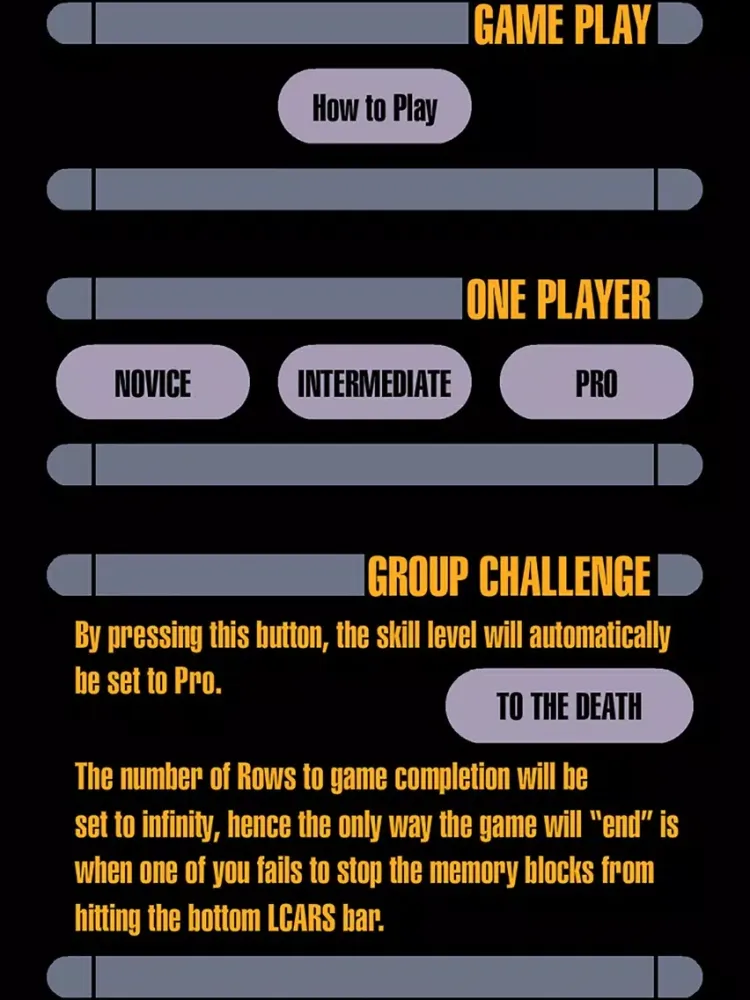 LCARS Speed Block 2 iPad 应用截图