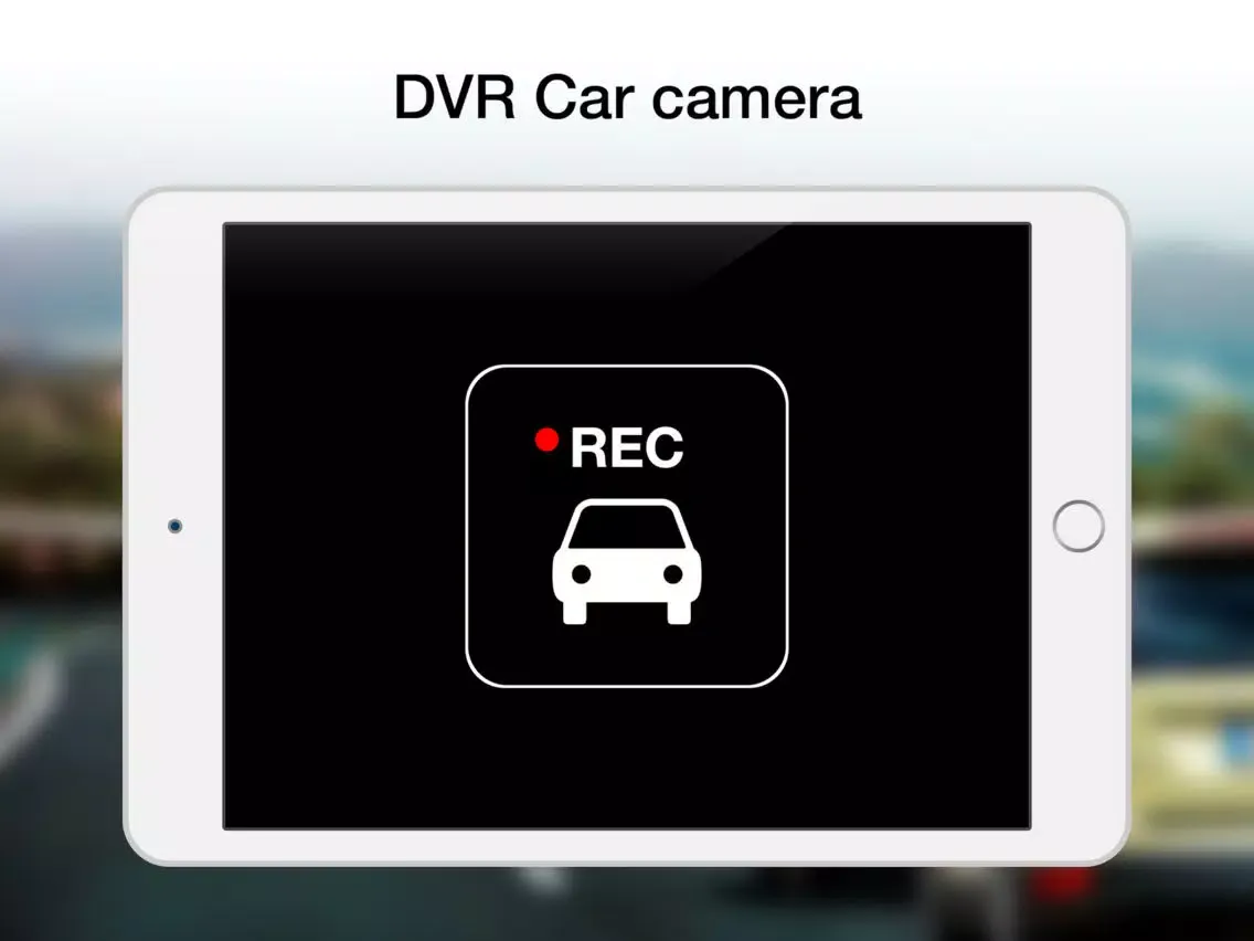 CarRec DVR - car camera, dashboard video recorder iPad 应用截图