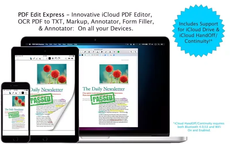 Capturas de pantalla de PDF Edit Express - PDF Vector Drawing + OCR + TXT Editor