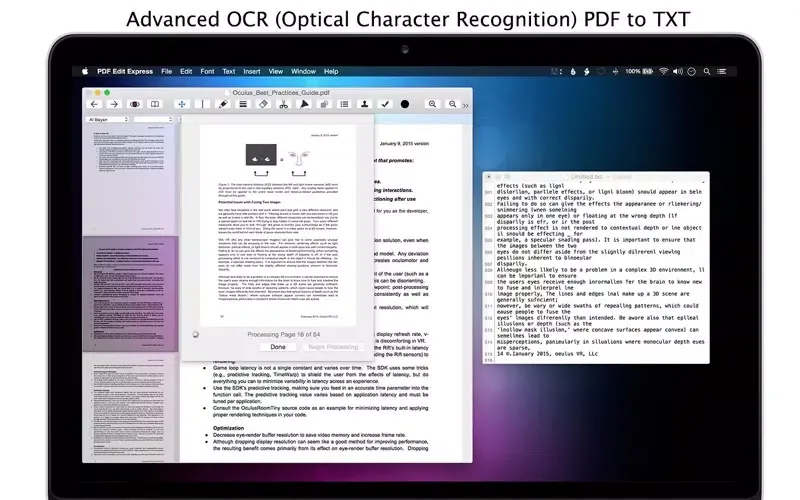 Capturas de pantalla de PDF Edit Express - PDF Vector Drawing + OCR + TXT Editor