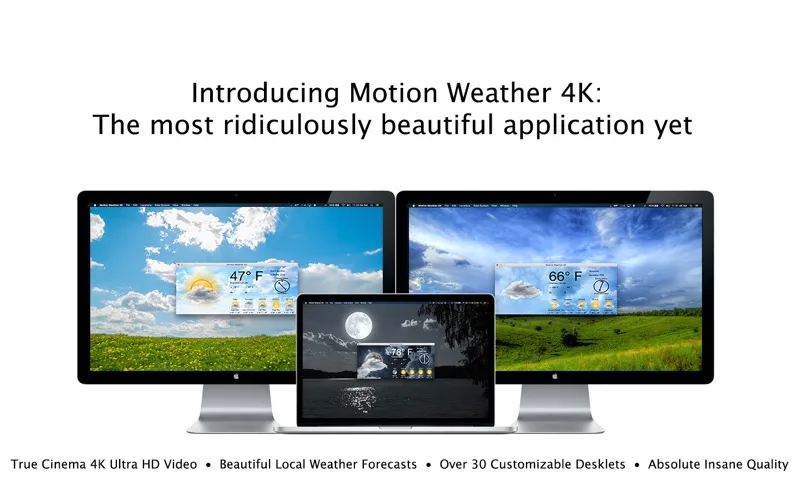 Ảnh chụp màn hình của Motion Weather 4K - Ultra HD