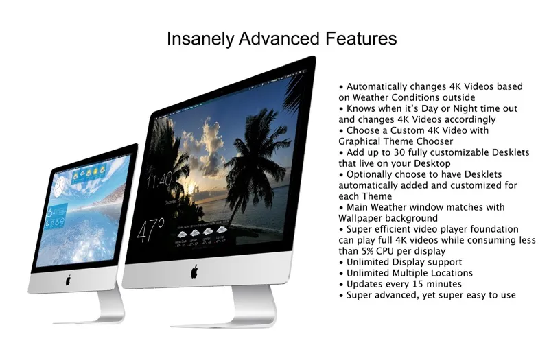 Ảnh chụp màn hình của Motion Weather 4K - Ultra HD