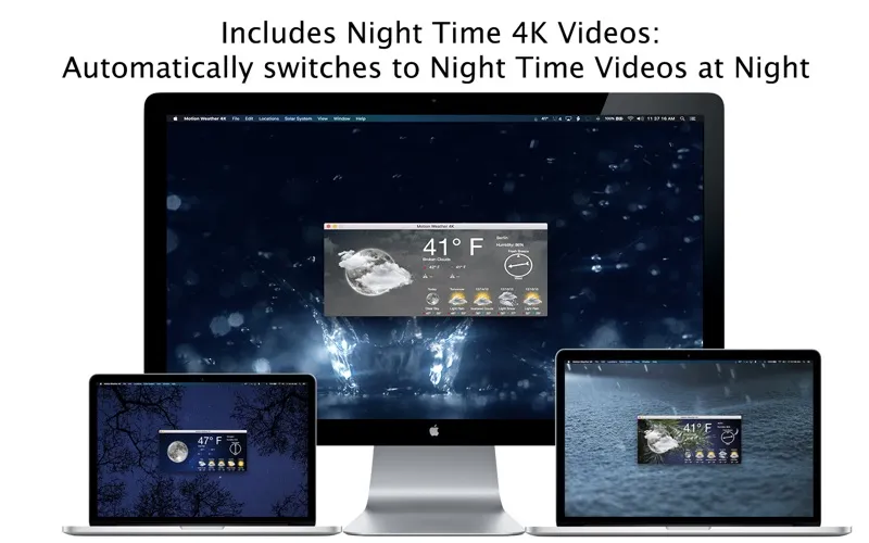 Ảnh chụp màn hình của Motion Weather 4K - Ultra HD
