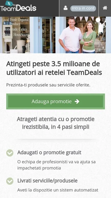 Teamdeals Admin Comerciant应用截图