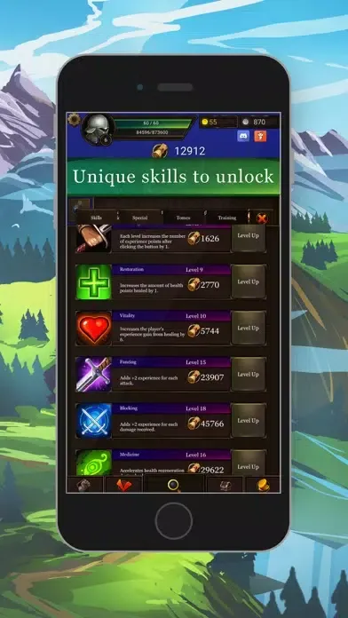 Derendal: IDLE Hero Text RPG應用截圖