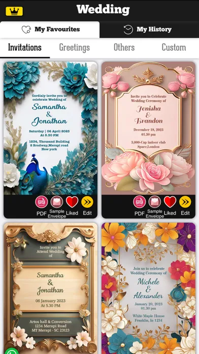 Скриншоты Invitation Maker 2024