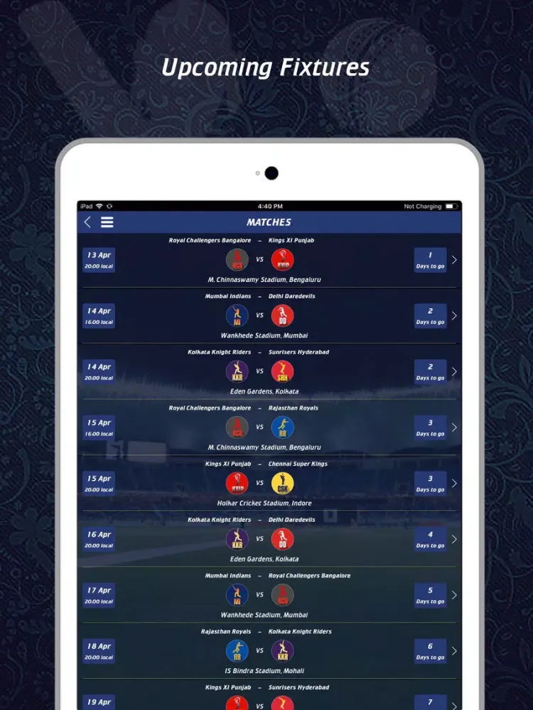 LiveLine - Live Cricket 2021 iPad  স্ক্রিনশট