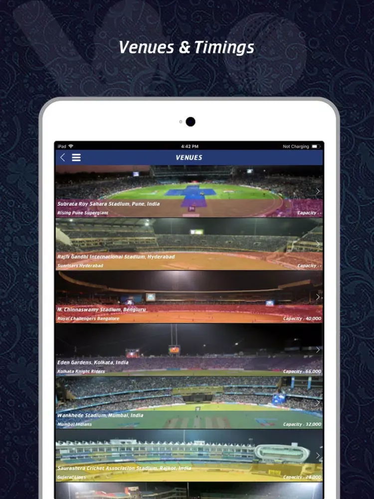 LiveLine - Live Cricket 2021 iPad  স্ক্রিনশট