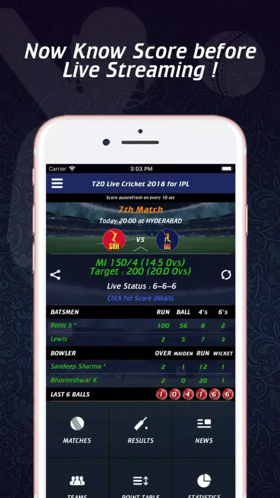 LiveLine - Live Cricket 2021 স্ক্রিনশট