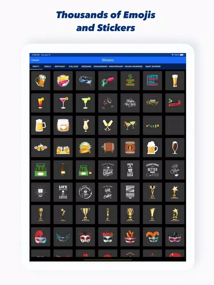 تصاویر Story Creator - Intro Maker iPad 