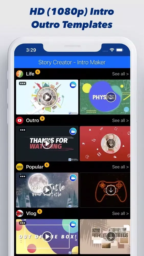 تصاویر Story Creator - Intro Maker