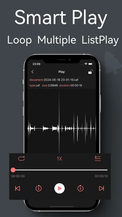 Capturas de pantalla de Recorder Pro - Voice Memo