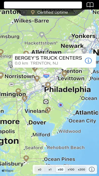 Capturas de pantalla de Mack Trucks Dealer Locator