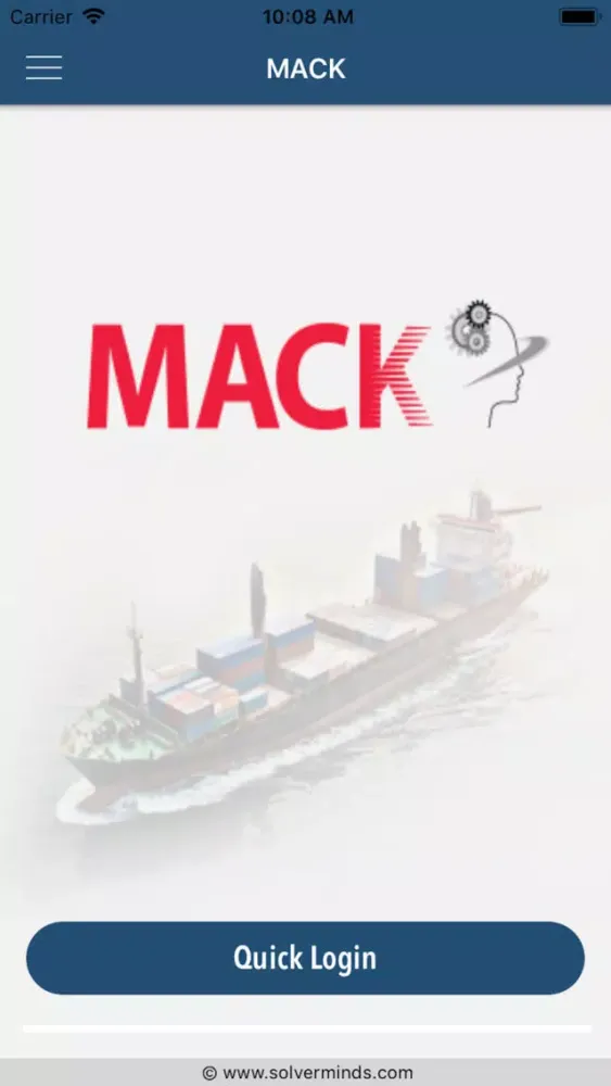 Tangkapan layar SVM MACK