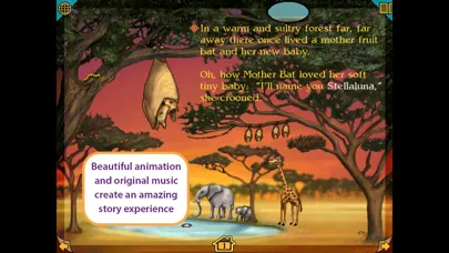 Stellaluna Living Book Screenshots