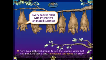 Stellaluna Living Book Screenshots