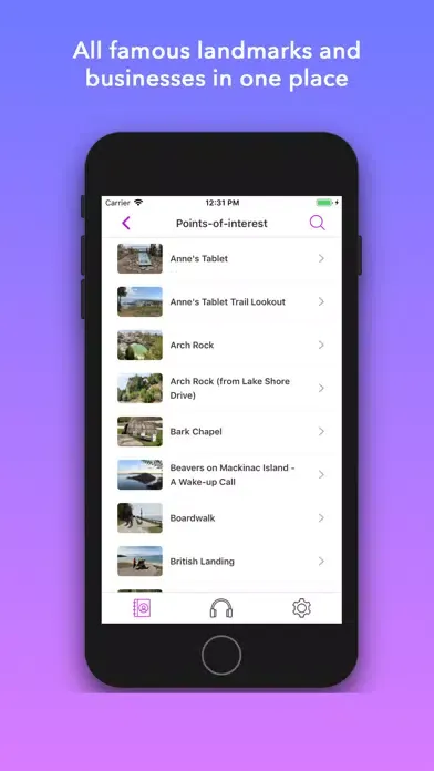 Zrzuty ekranu Mackinac Island App