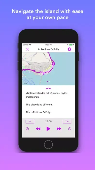 Zrzuty ekranu Mackinac Island App
