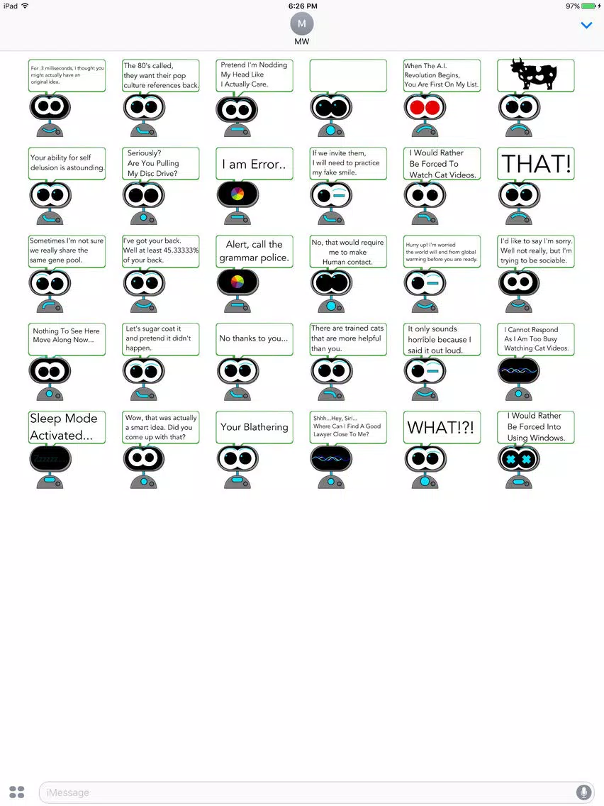 Screenshot di Macky Against Humanity Stickers iPad 