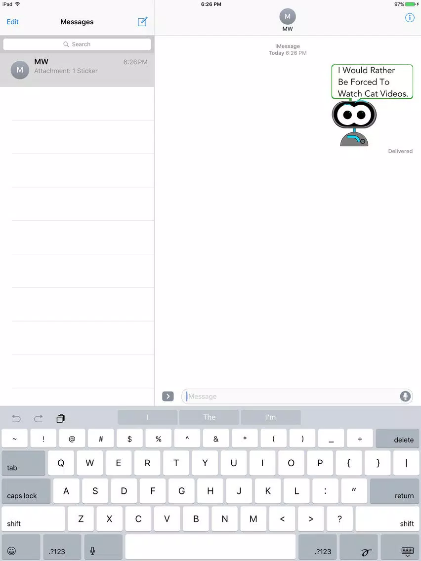 Screenshot di Macky Against Humanity Stickers iPad 