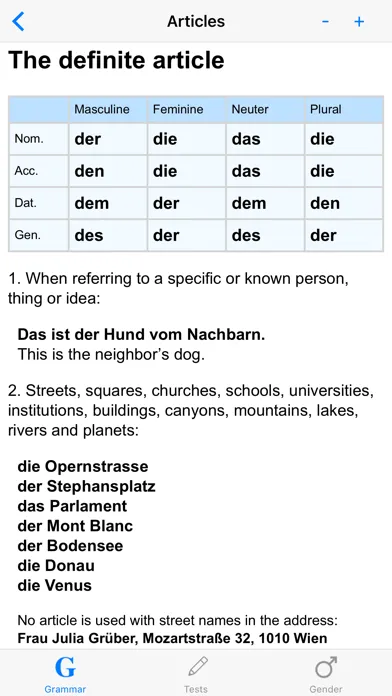 German Grammar with Tests应用截图