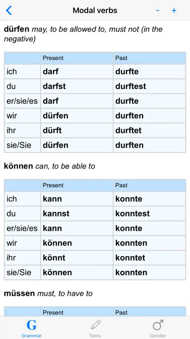 German Grammar with Tests应用截图