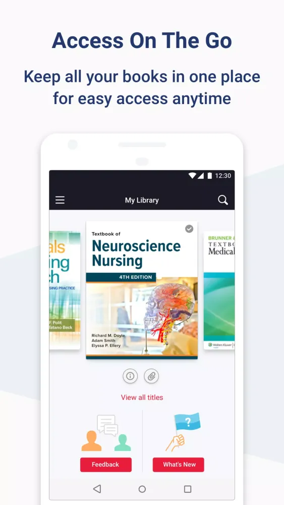 Tangkapan skrin Macmillan Learning eBook