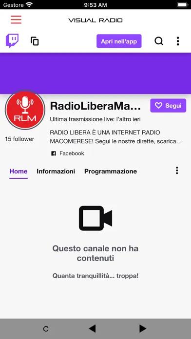 Radio Libera Macomer应用截图