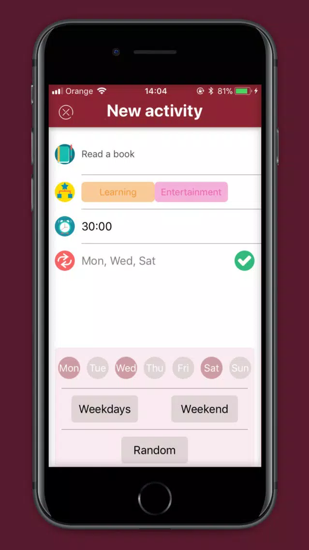 Capturas de tela do BetterYOU - Daily Planner