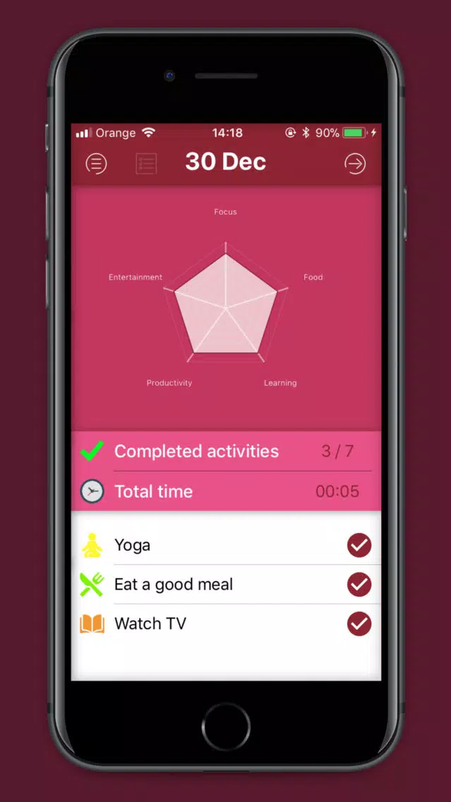Capturas de tela do BetterYOU - Daily Planner
