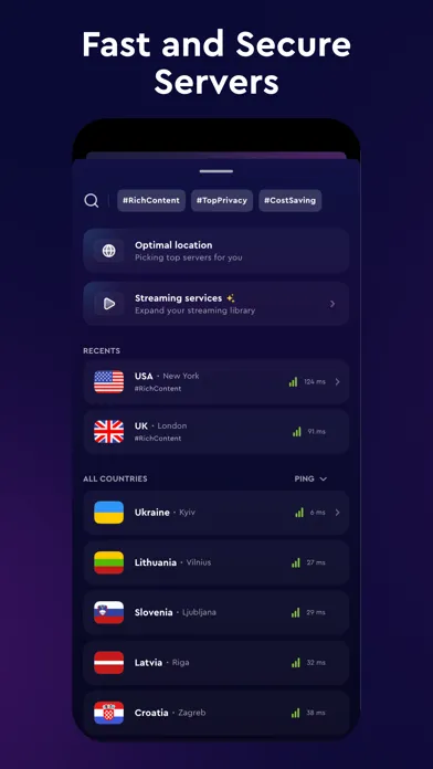 ClearVPN - Secure and Fast VPN Ekran Görüntüleri
