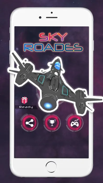 Tangkapan skrin Sky Roads 3D - Galaxy Legend 2