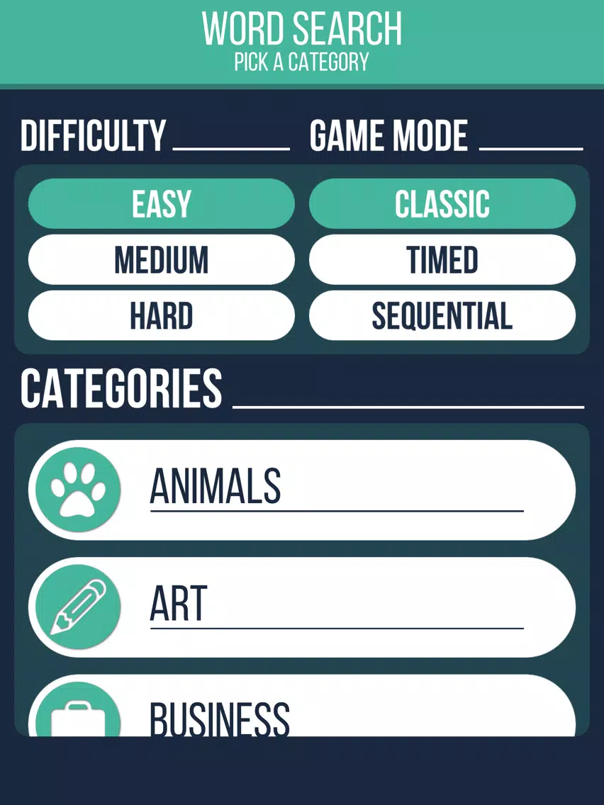 ภาพหน้าจอของ WordSearch | CrossWord Puzzle iPad 