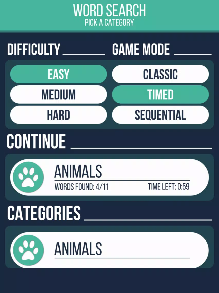 ภาพหน้าจอของ WordSearch | CrossWord Puzzle iPad 