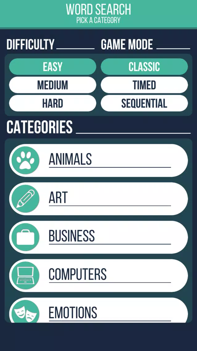 ภาพหน้าจอของ WordSearch | CrossWord Puzzle