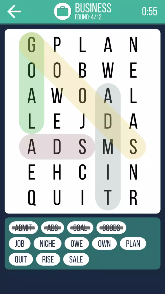ภาพหน้าจอของ WordSearch | CrossWord Puzzle