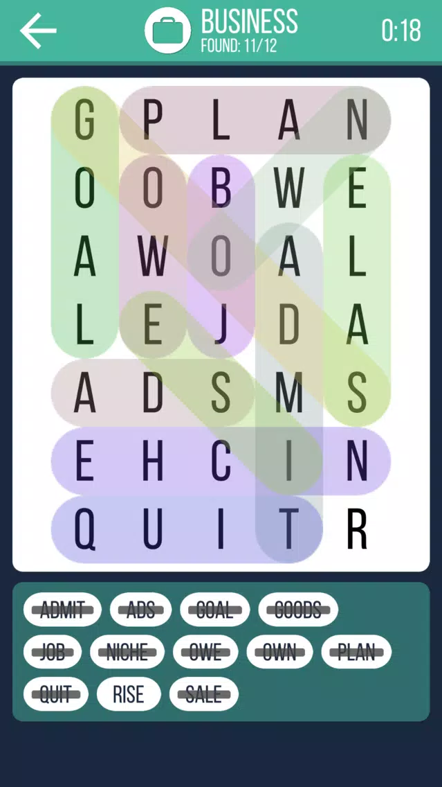 ภาพหน้าจอของ WordSearch | CrossWord Puzzle