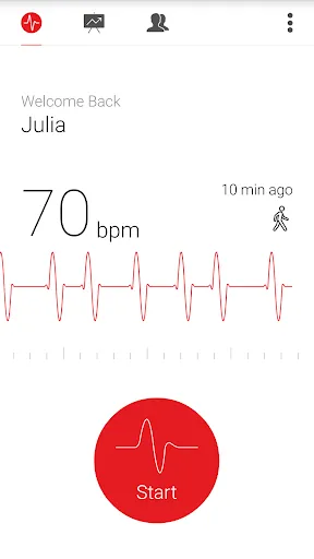 Cardiograph - Heart Rate Meter スクリーンショット