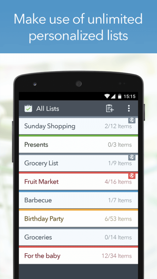 MyGrocery: Shared Grocery List-screenshot-4