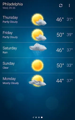 Weather 스크린샷