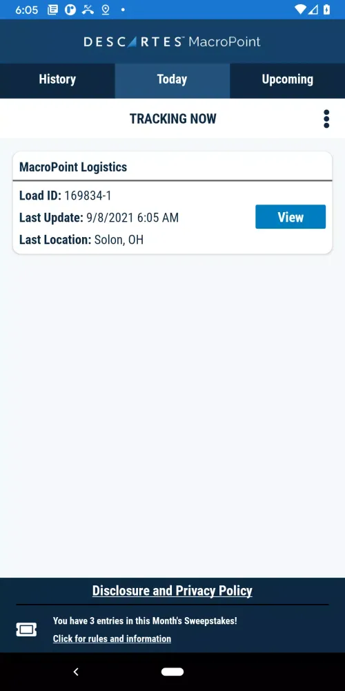 MacroPoint স্ক্রিনশট