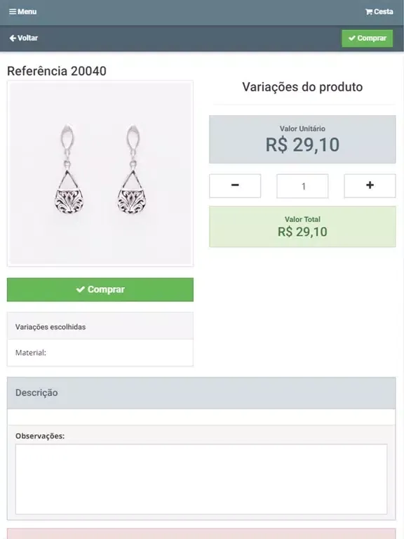 SAVE - Sistema De Pedidos iPad  স্ক্রিনশট