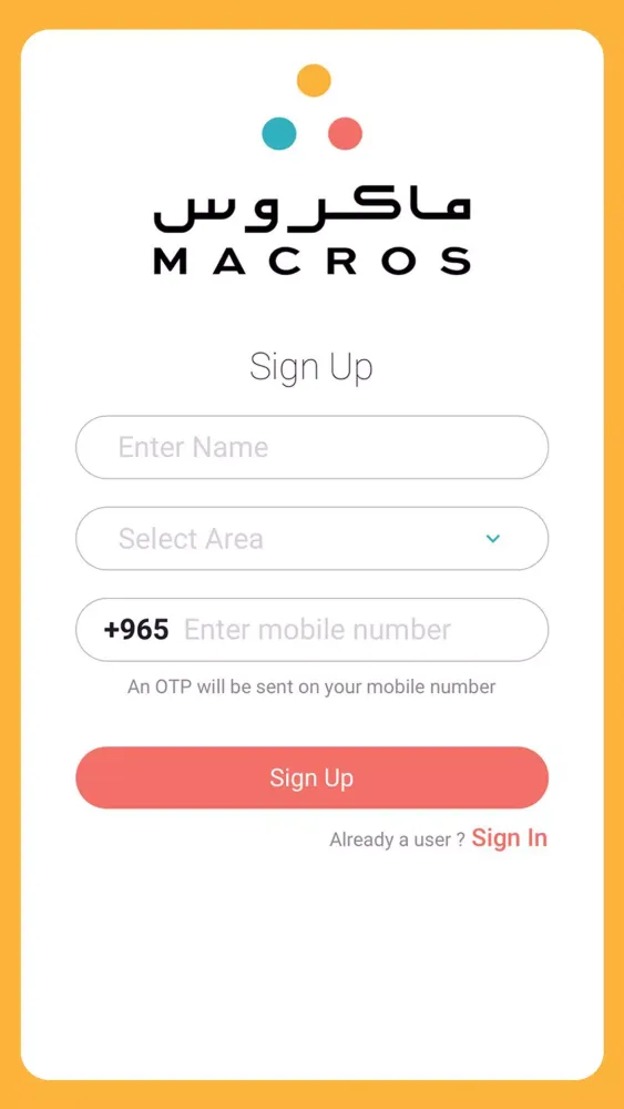 Macros Screenshots