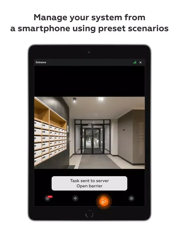 Macroscop video surveillance iPad  Ekran Görüntüleri