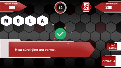 Capturas de pantalla de Kelime Oyunu Bilgi Yarışması