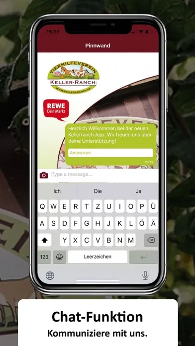 Capturas de tela do Kellerranch App