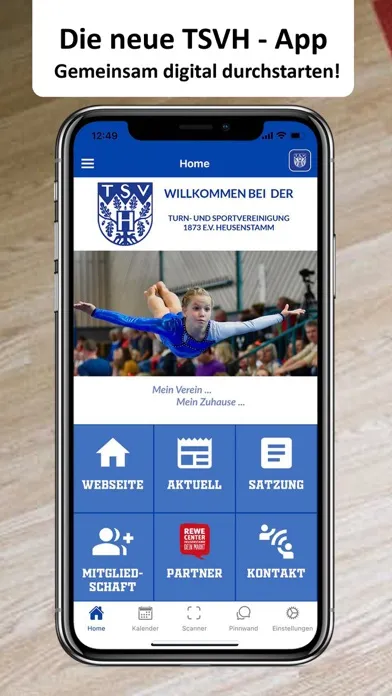 Screenshot di TSV Heusenstamm App