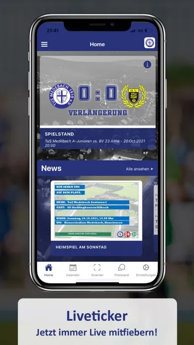 ภาพหน้าจอของ TuS Medebach App