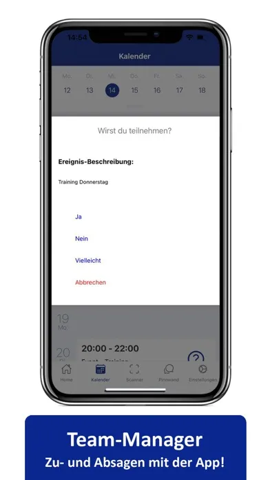 Captures d'écran de TVH App