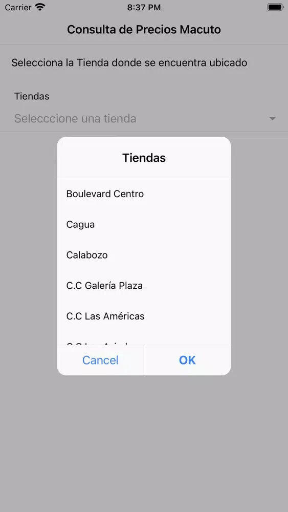 Consulta de Precios Macuto 스크린샷